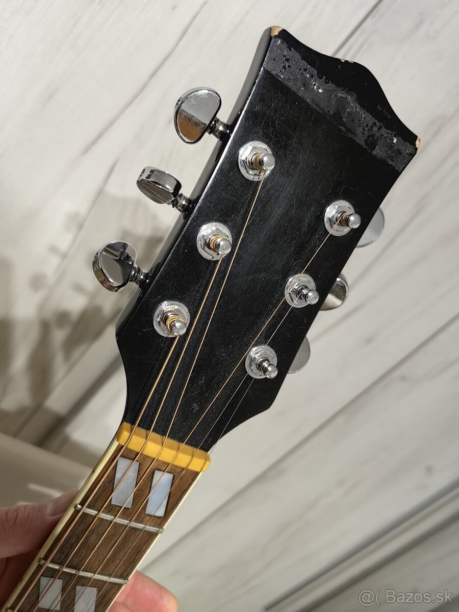 akustická gitara štýlu White Dove s EMG snímačom - 3