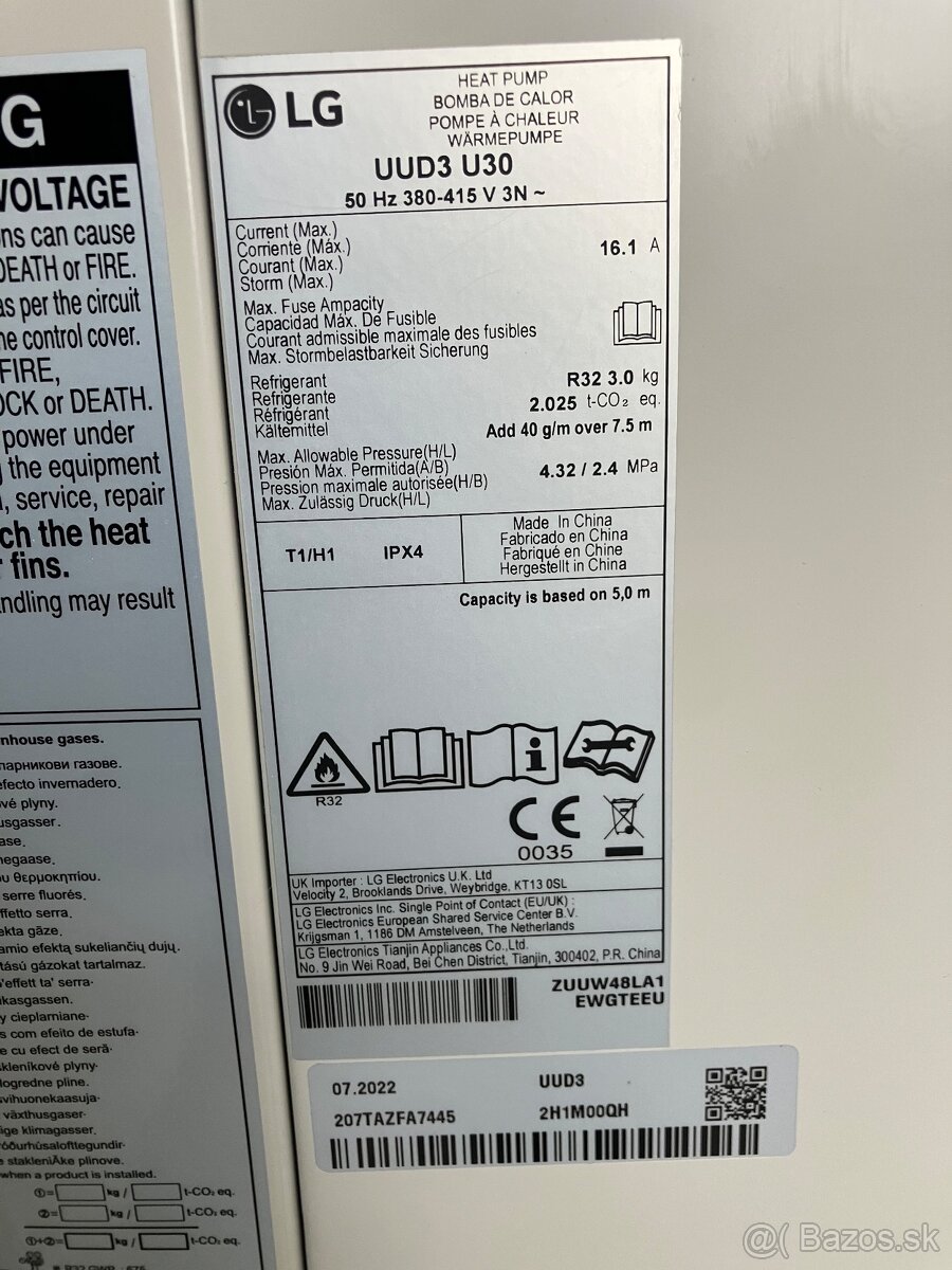 Predám tepelne cerpadlo LG - 3