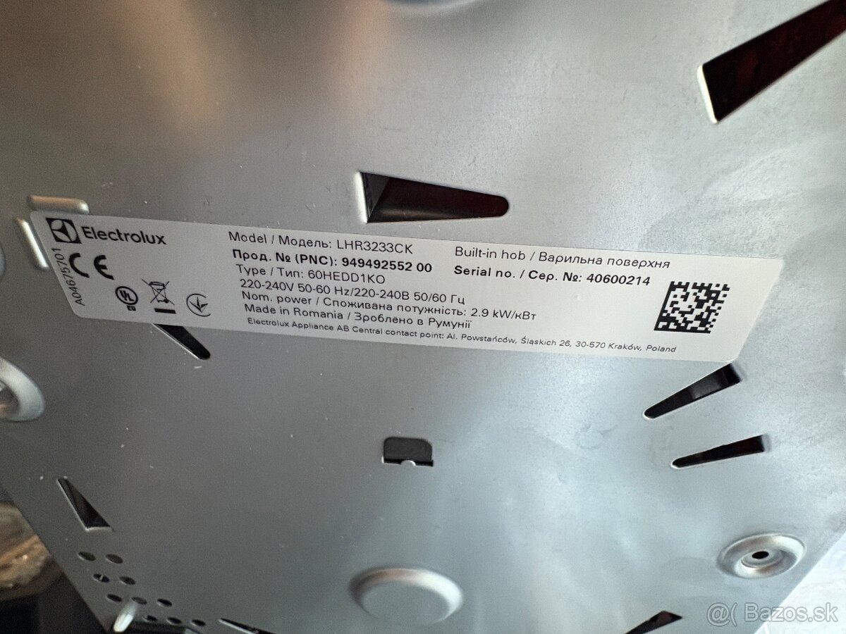 Sklokeramicka dvojplatnička - 3