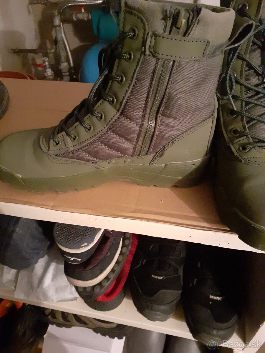 Zimné topánky pánske army - 3