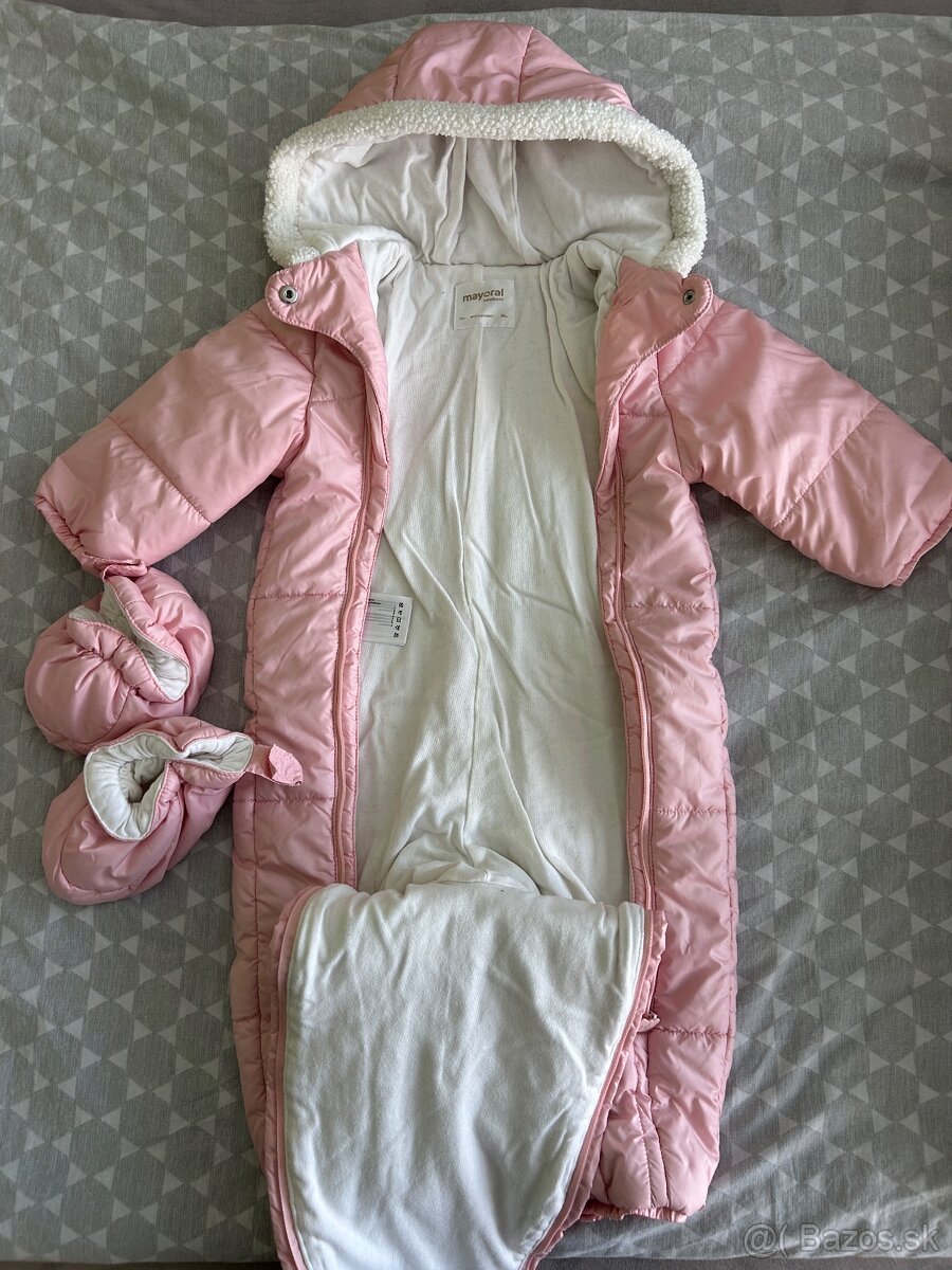 Zimná dievčenská kombinéza Mayoral - 3