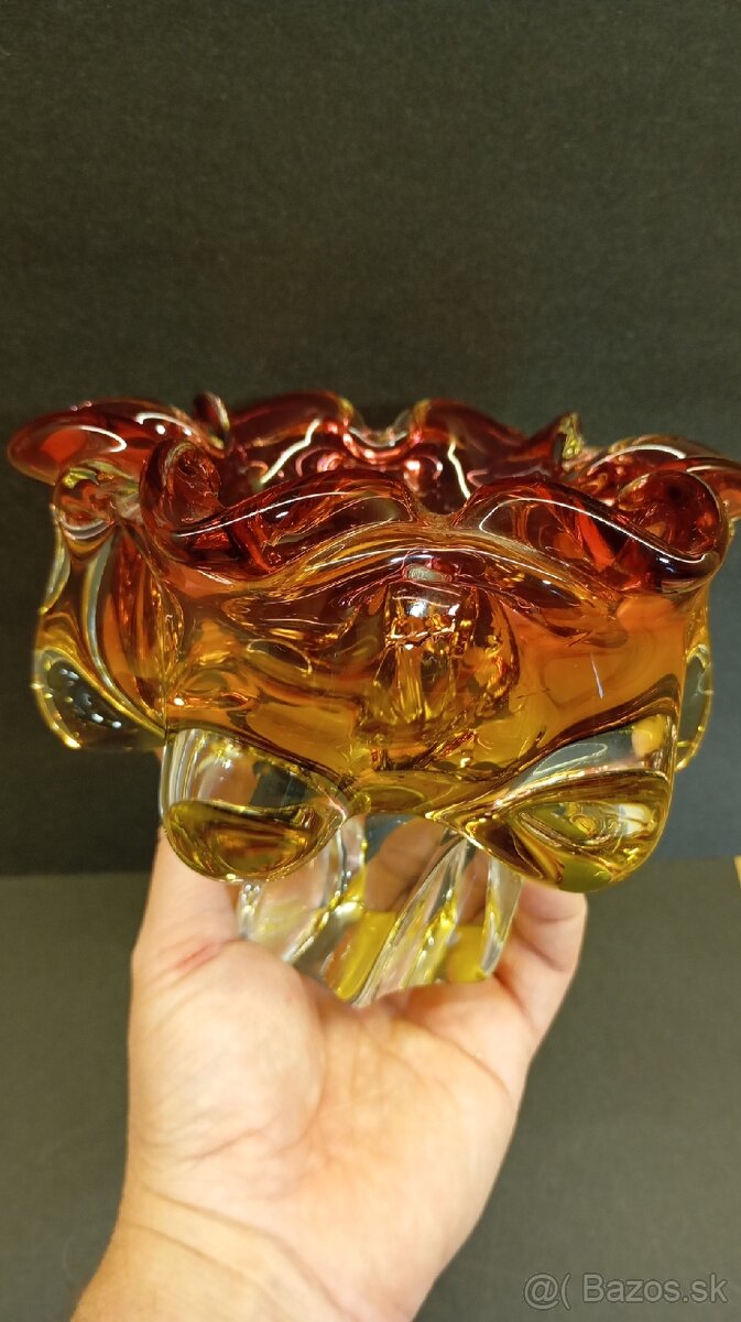 sklenená misa od Jozefa Hospodku. - 3