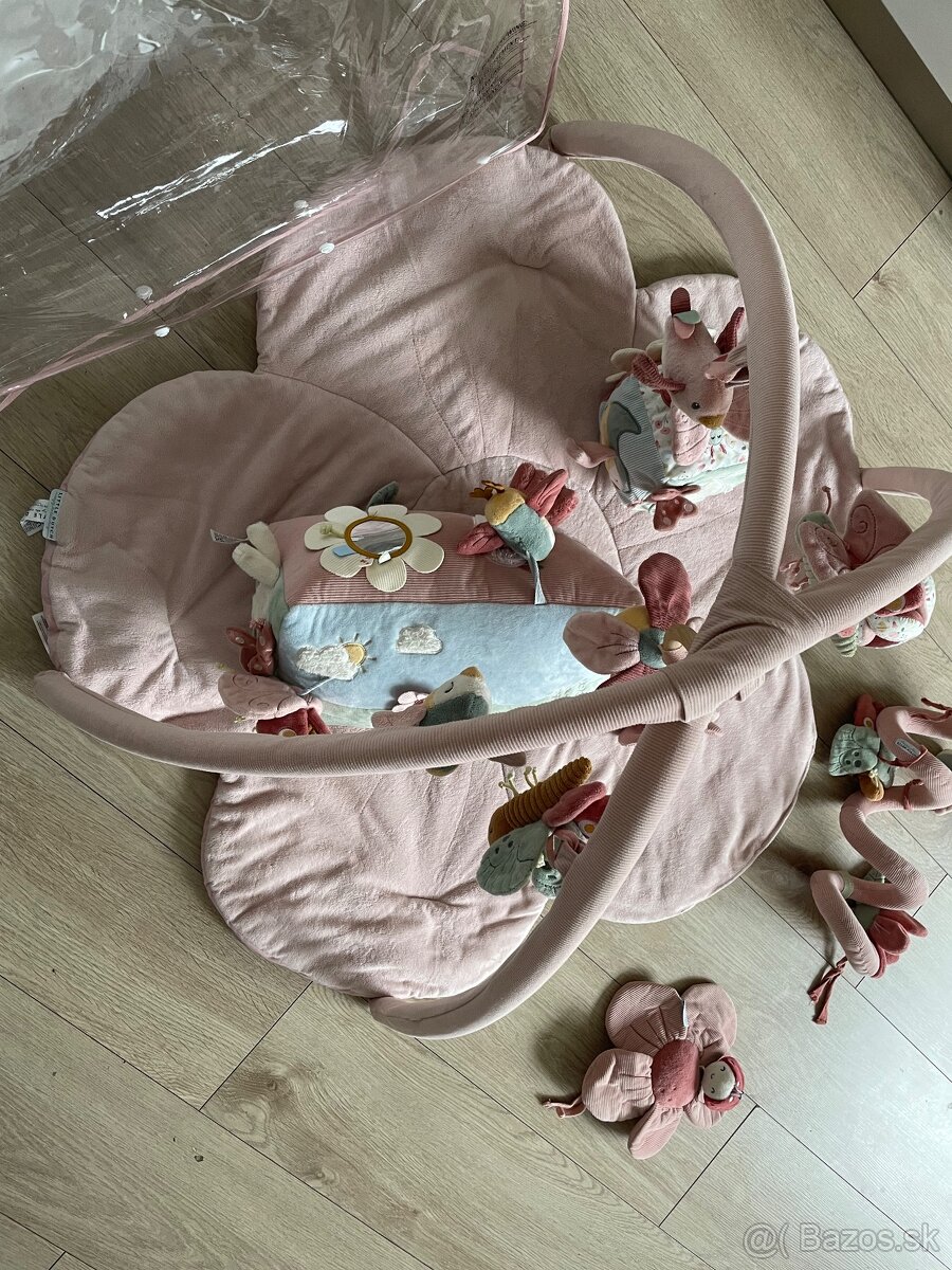 Hracia deka s hrazdičkou little dutch 2v1 + hračky - 3
