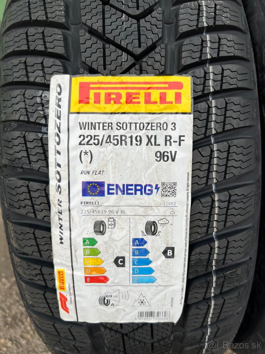 Zimné pneumatiky Pirelli 225/45R19 run flat - 3