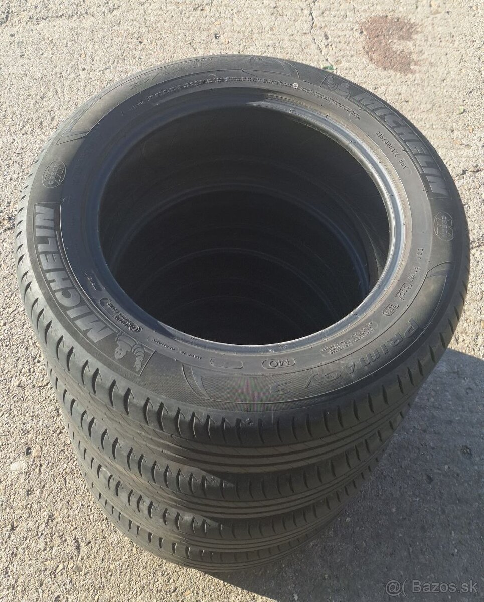 Letné pneumatiky 215/60 R17 Michelin Primacy 3 - 3