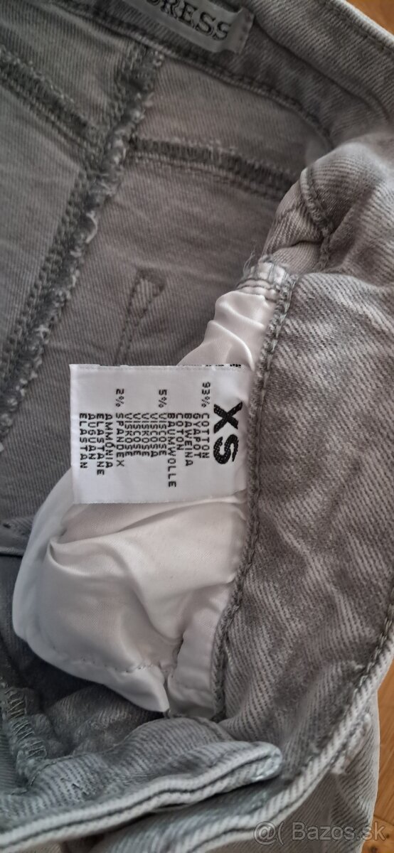 Šedé rifle dámske /dievčenské/ - 3