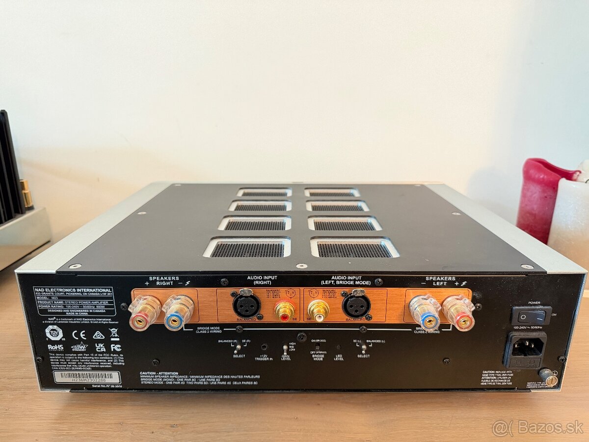Power Amp NAD M23 - 3