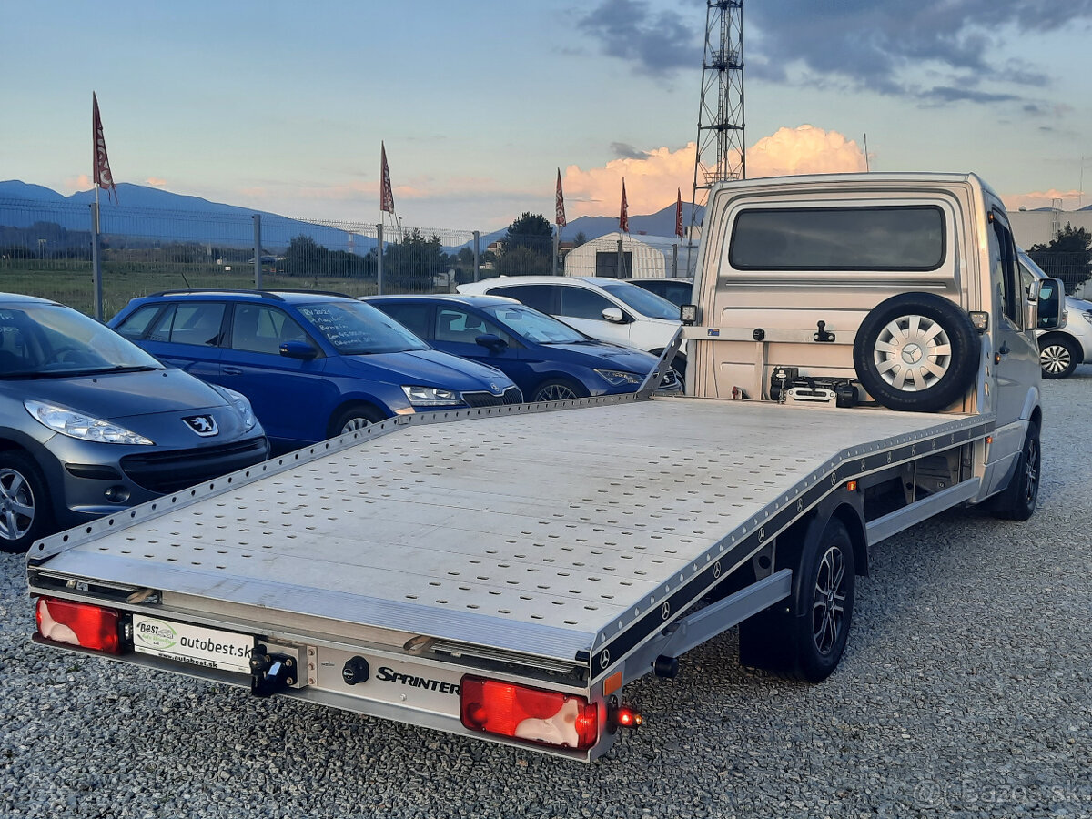 Mercedes Sprinter 319 - 3,0 V6 manual - Odťahovka do 3,5t - 3