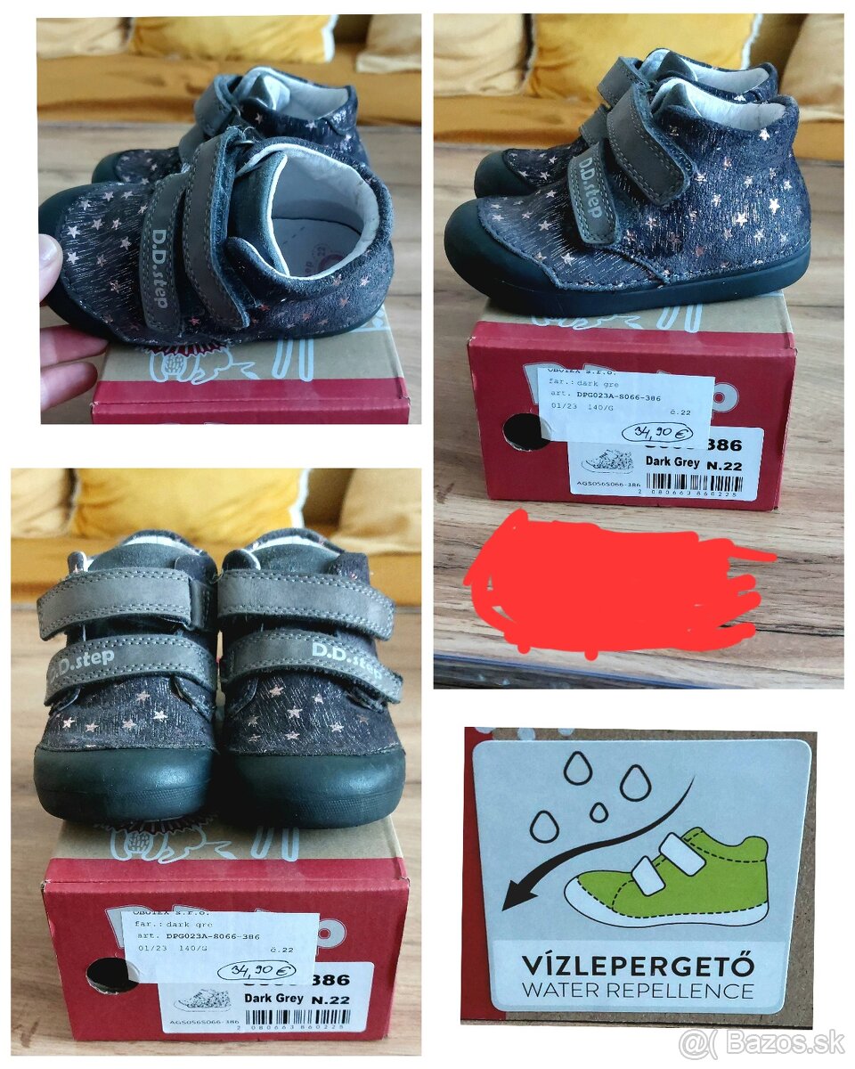 Rôzna detská obuv veľkosti 20-23 TOP STAV - 3