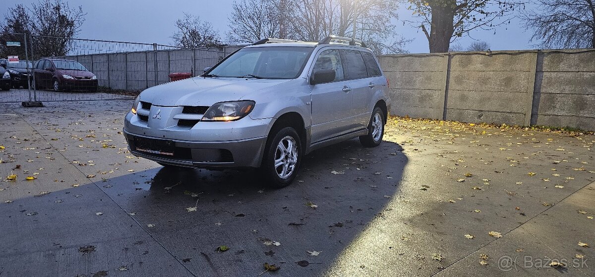 Mitsubishi outlander 4x4 2.3benzin 118kw (160Ps) LPG