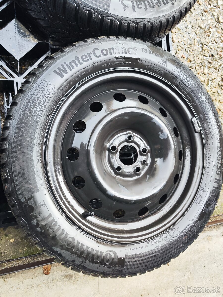 Plech. sada =5x98= s pneu i bez= 205/55 R16 - 3