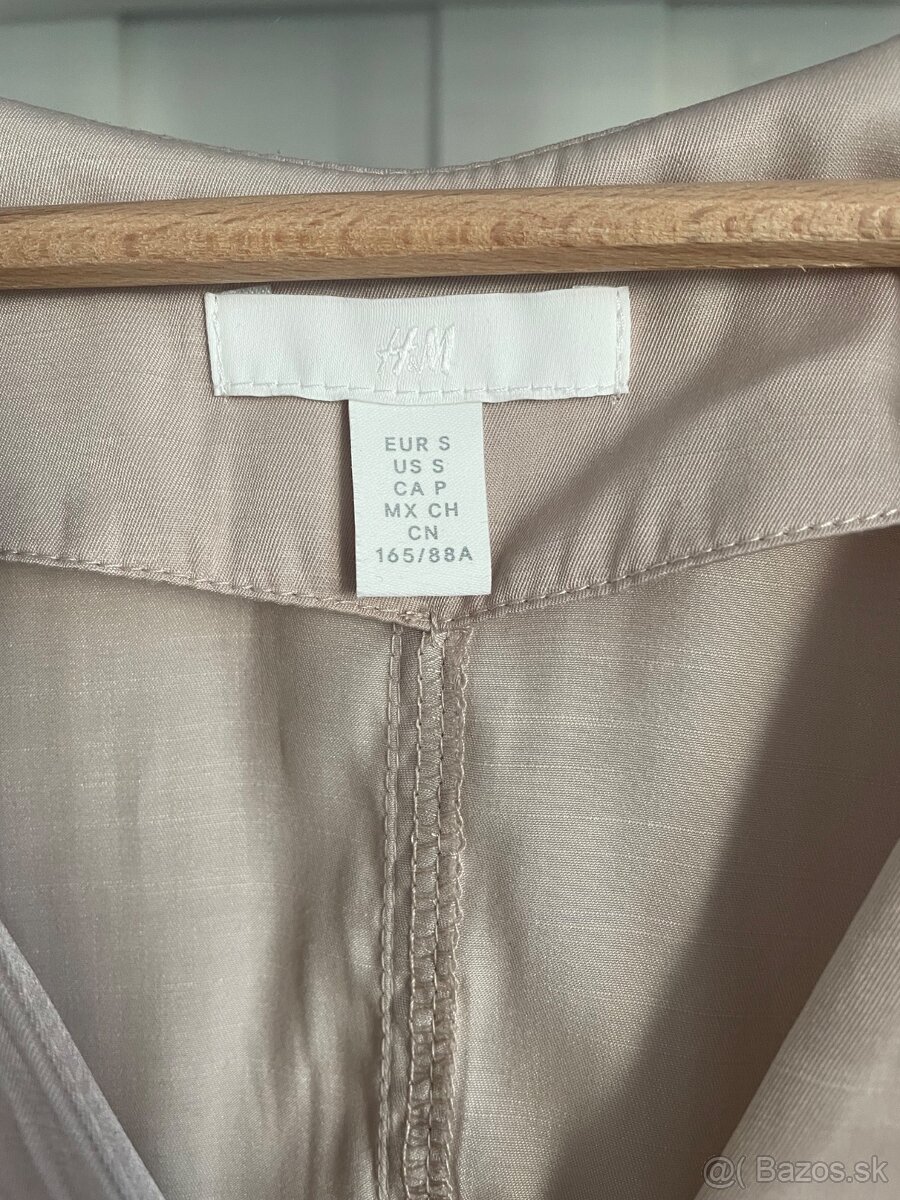 H&M šaty kremove - 3