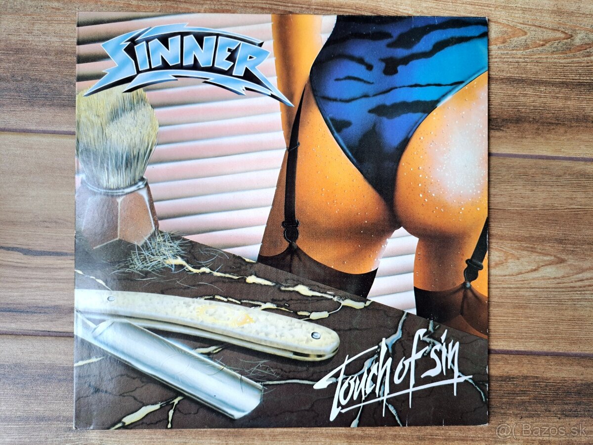 Lp SINNER - Touch Of Sin / EX - 3