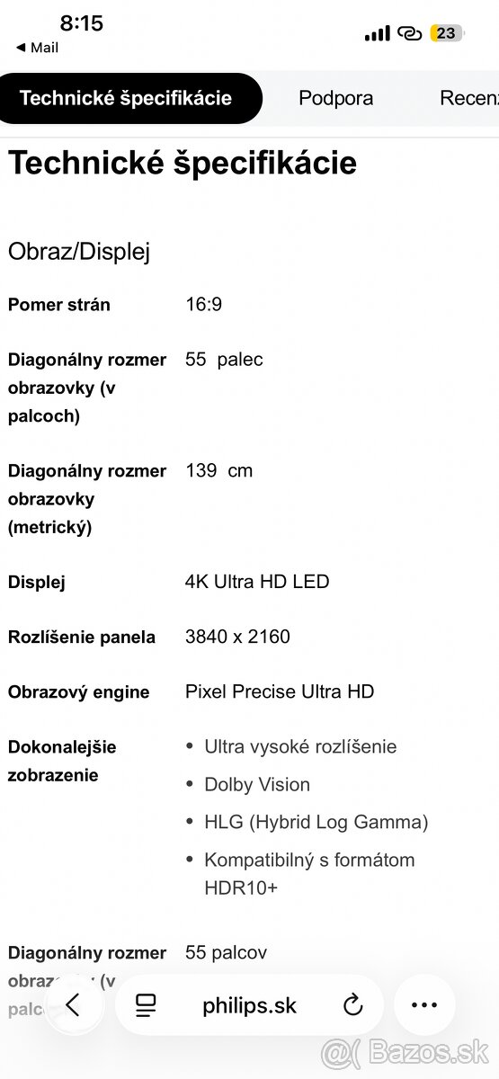 TV Philips 4K-UHD-LED-Android TV - 3