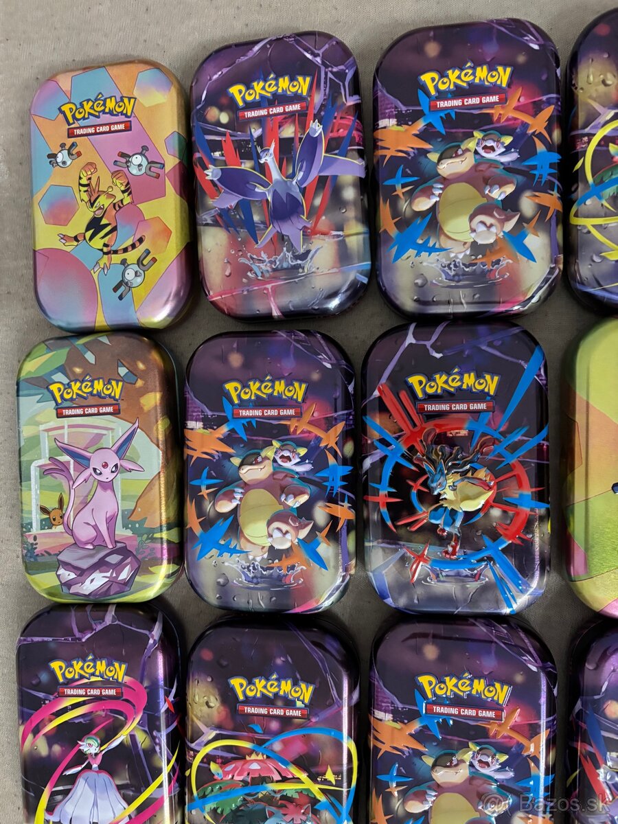 Pokémon karty + krabička - 3