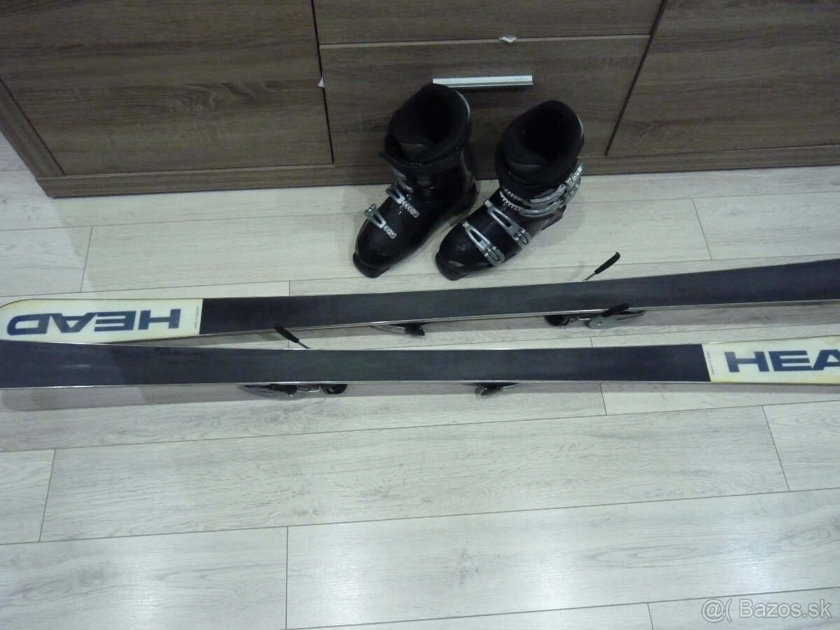 lyže head a lyžiarky lange - 3