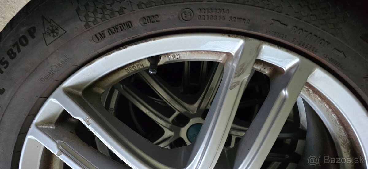 5x112,r19,8J,et45,225-50/235-55-19,Continental-2022dezén:6mm - 3