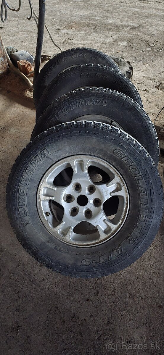 kolesa 6x139,7 komplet - 3