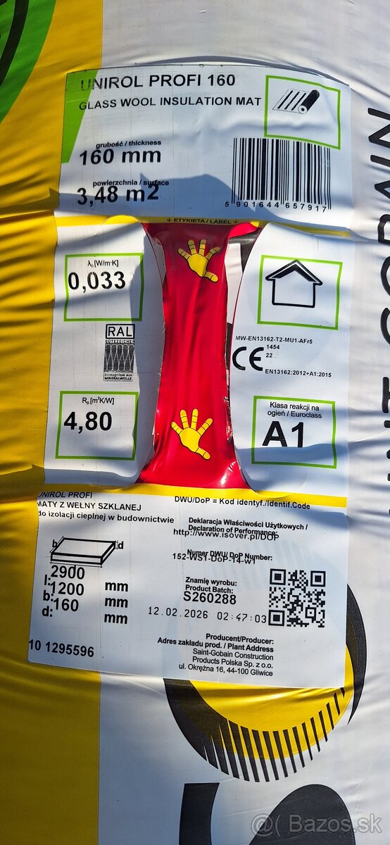 isover unirol profi 0,33 - 3