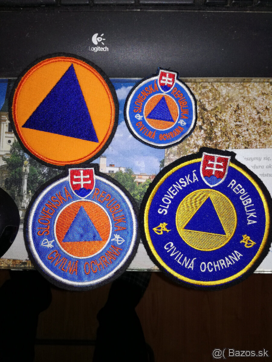 vojenske našivky a policajne - 3