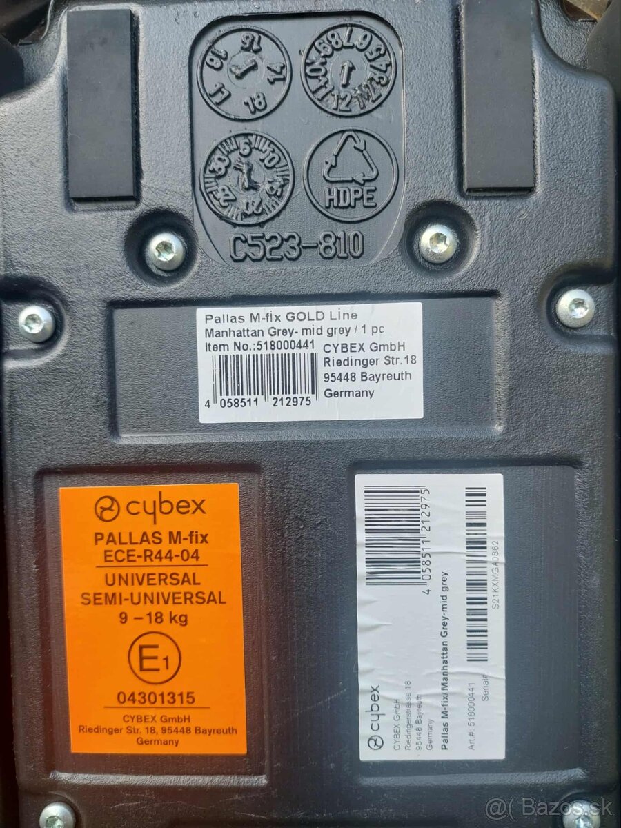 Autosedačka Cybex - 3