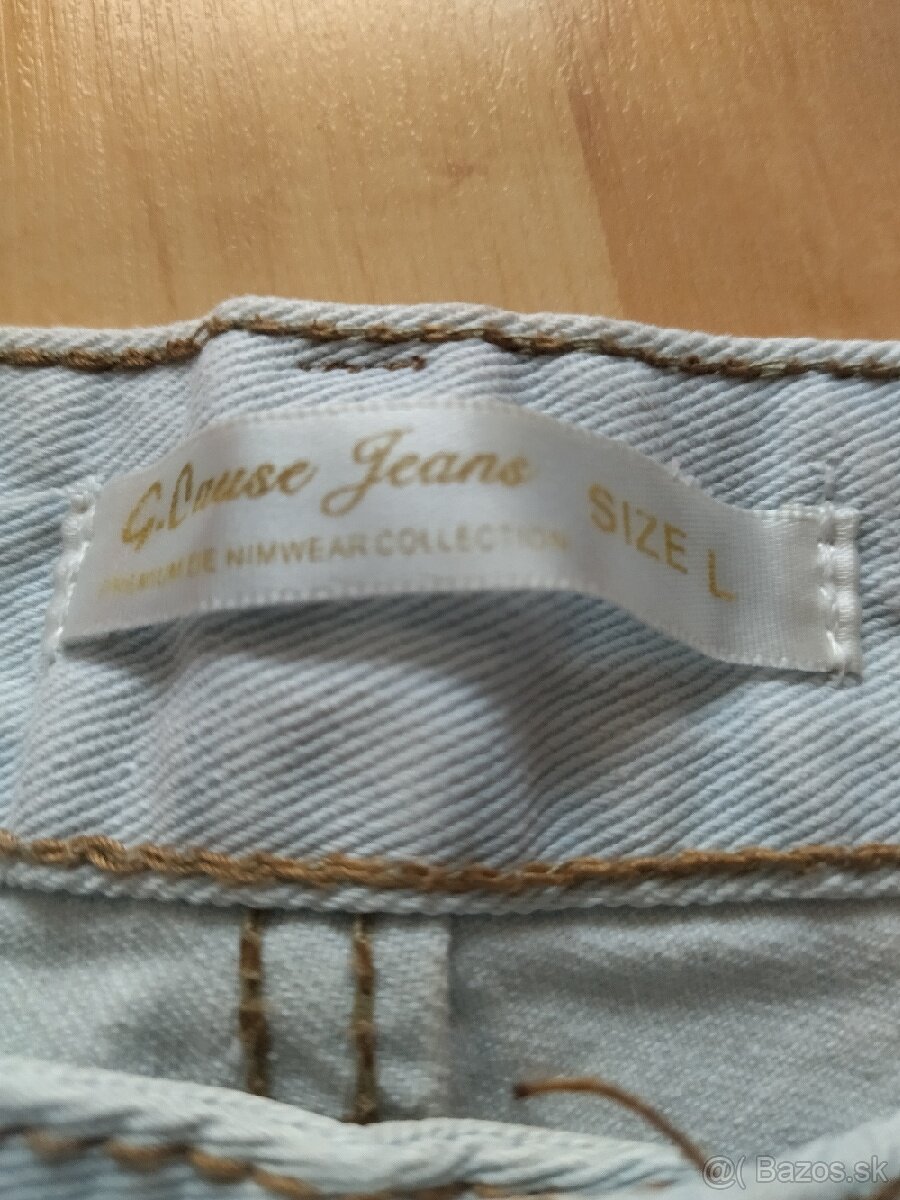 Dámske riflové kraťasy - 3