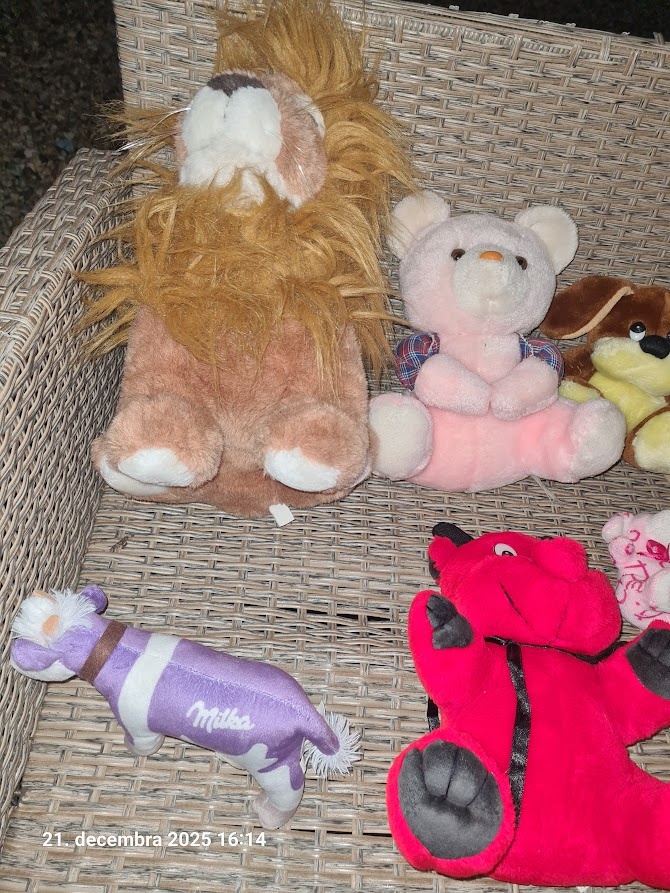 Plyšové hračky, plys, 9ks - 3