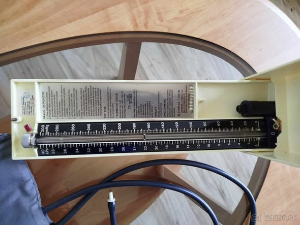 Predám starý lekársky tlakomer "TONOMETER 40 " - 3