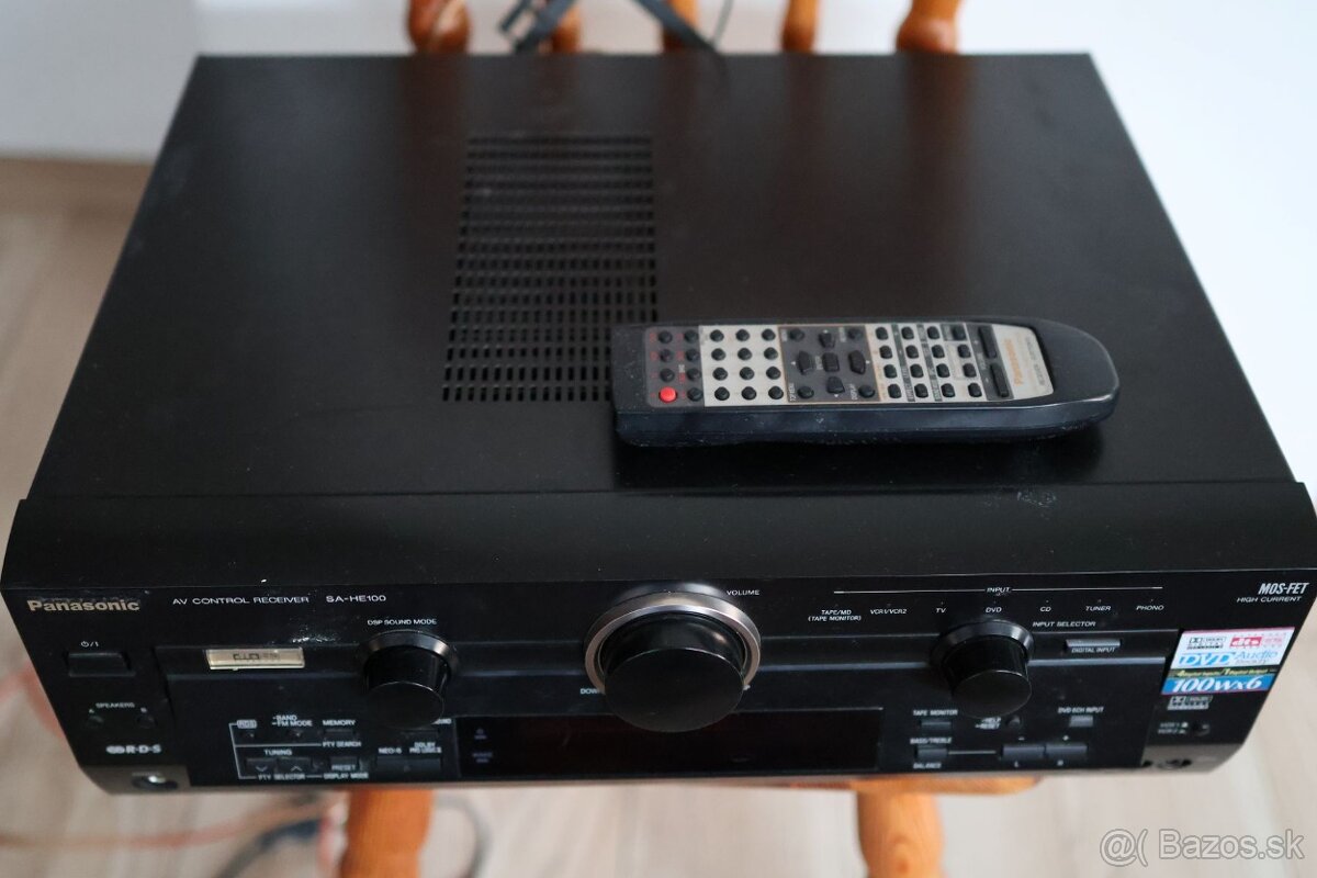 Panasonic SA HE100, AV Control Receiver - 3