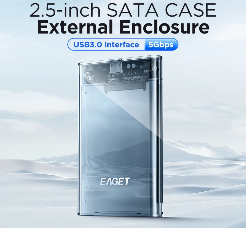 Externý Box pre 2,5" HDD/SSD SATA - 3