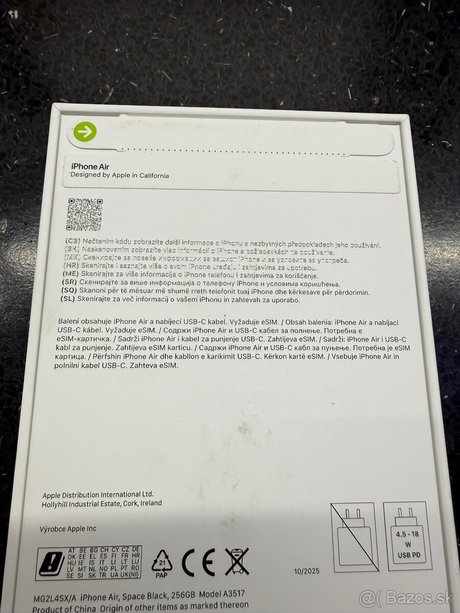 iPhone 17 Air 256 GB Black - 3
