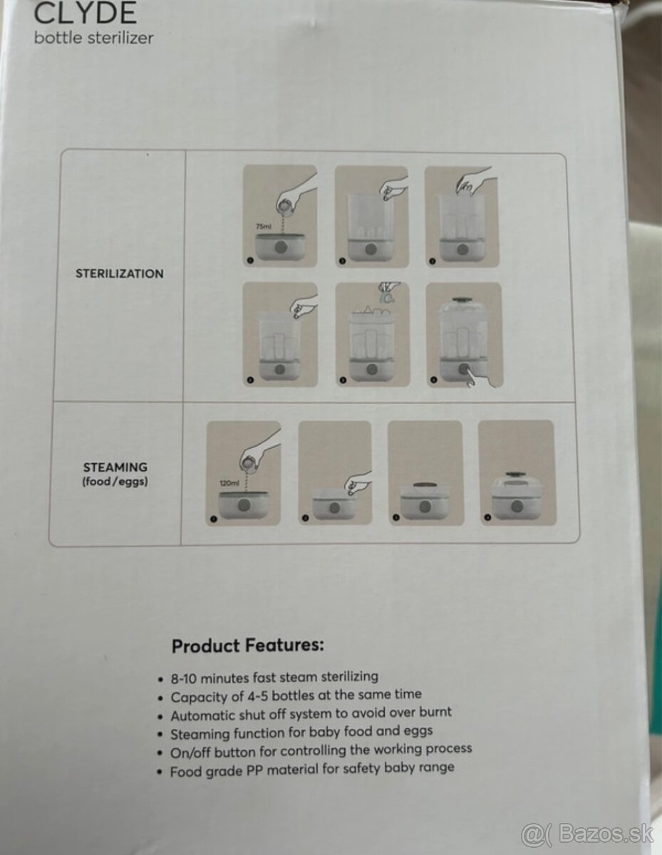 Sterilizátor fliaš - 3