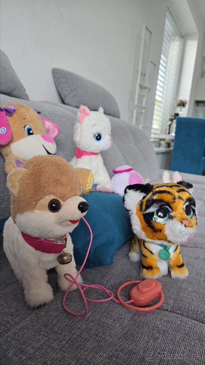 Plyšové hračky so zvukom 10 kusov - 3