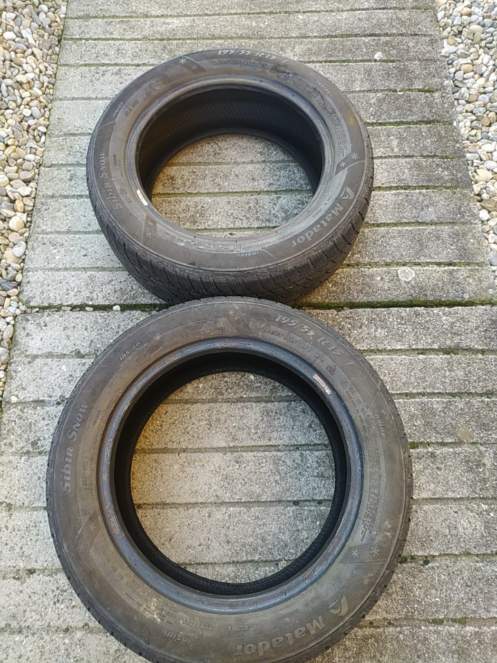 195/55 r15 zimné pneumatiky - 3