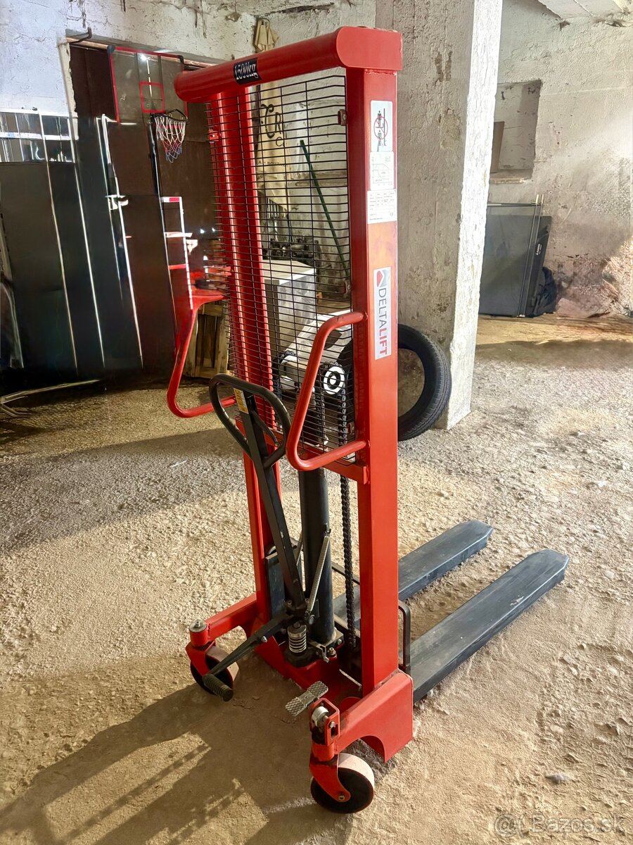 Paletový vozík / Stohovací Vozík / ručný vysokozdvižný - 3