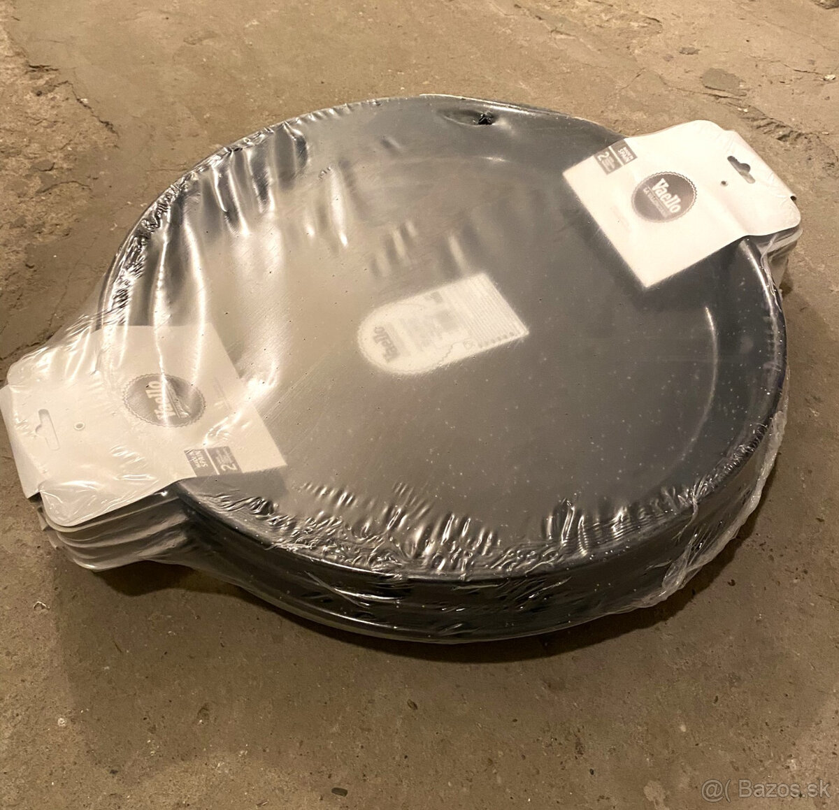 Smaltovaná panvica na 25 porcií, primer 60 cm, NOVÁ + FA - 3