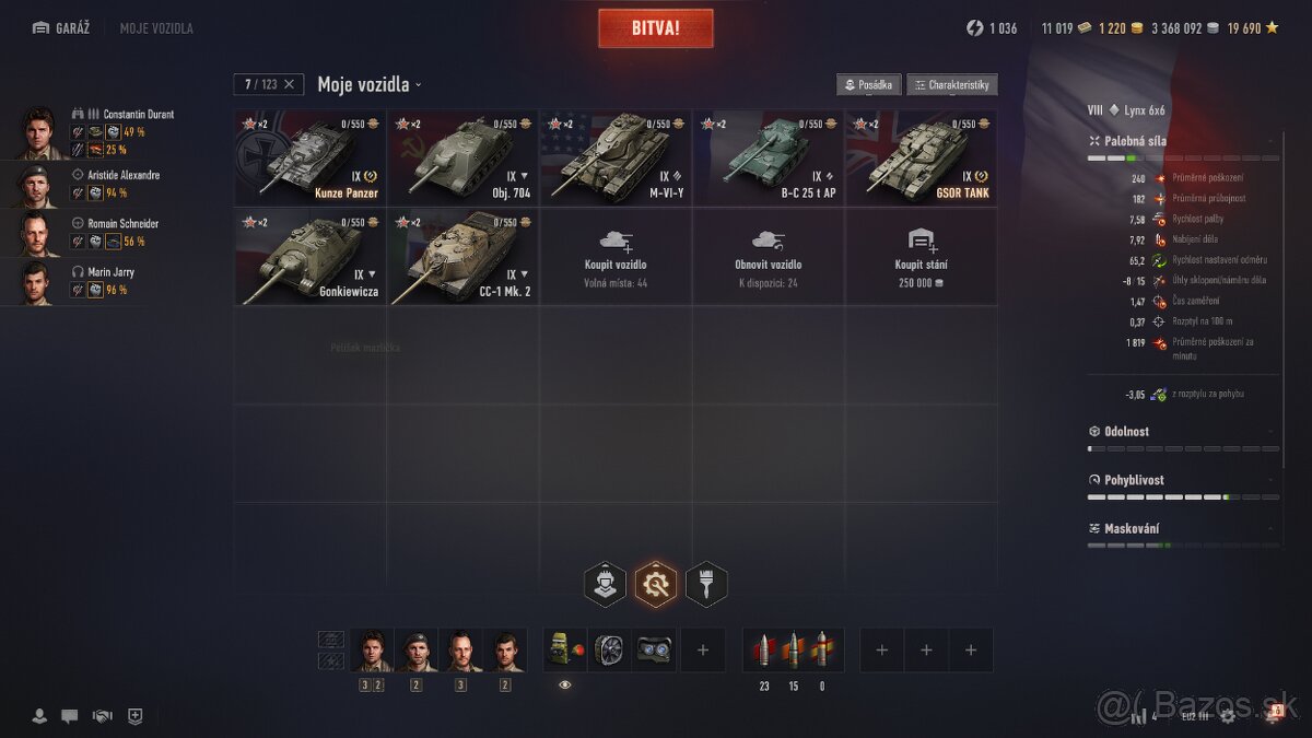 Predám hru svet tankov - 3