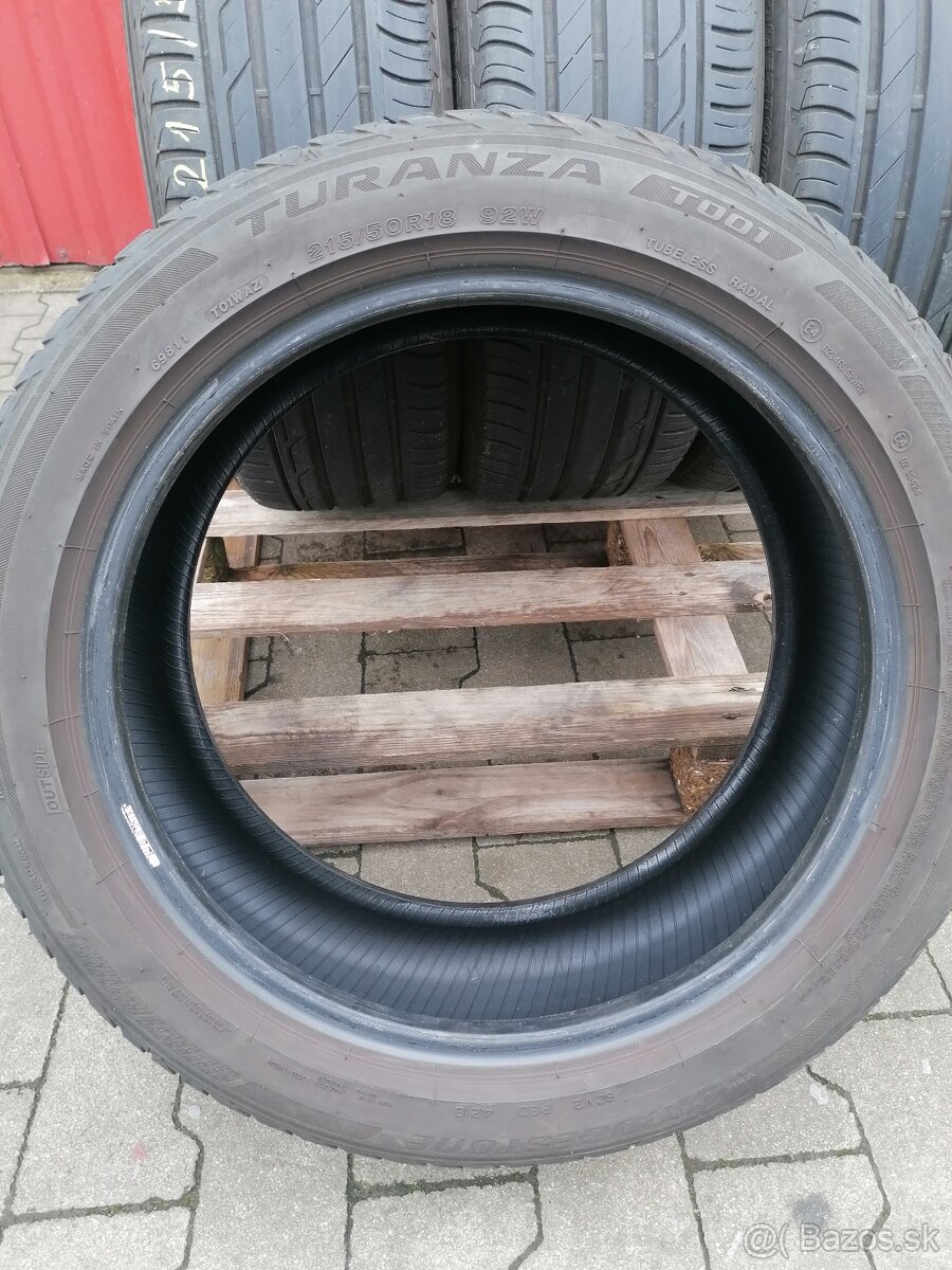 215/50R18 letne Bridgestone - 3