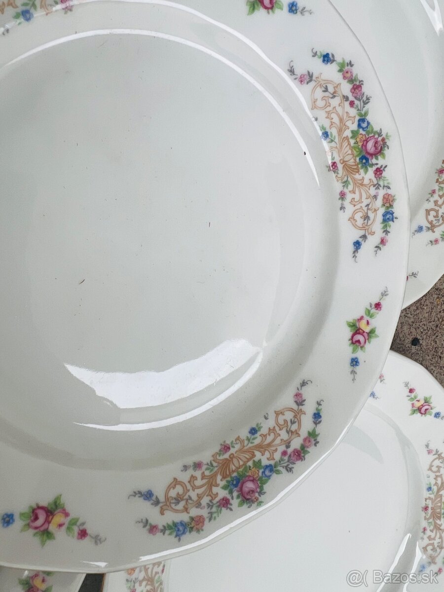 Epiag DF krasna tanierova sada kvety misa a 6 tanierrov - 3