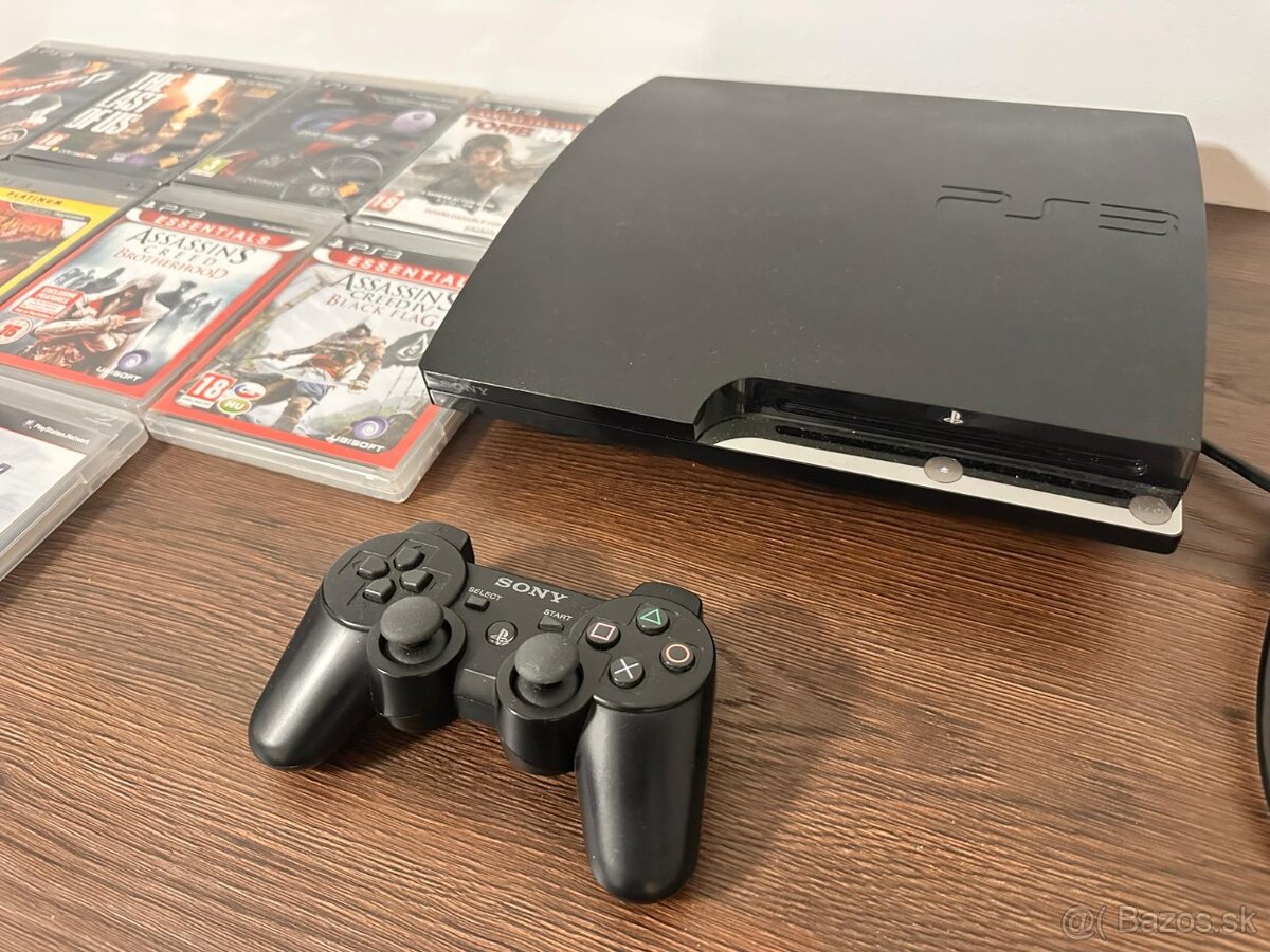 🎮 PlayStation 3 + 11 hier + ovládač - 3