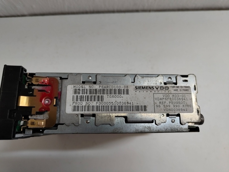 autorádio peugeot 206 96599990 40€ - 3