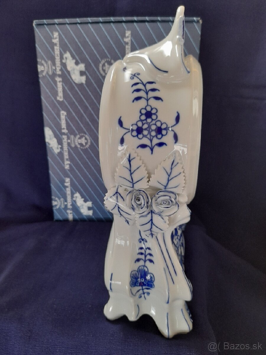 Vianočný darček Cibulák nový Krbové hodiny s ružami 28cm - 3