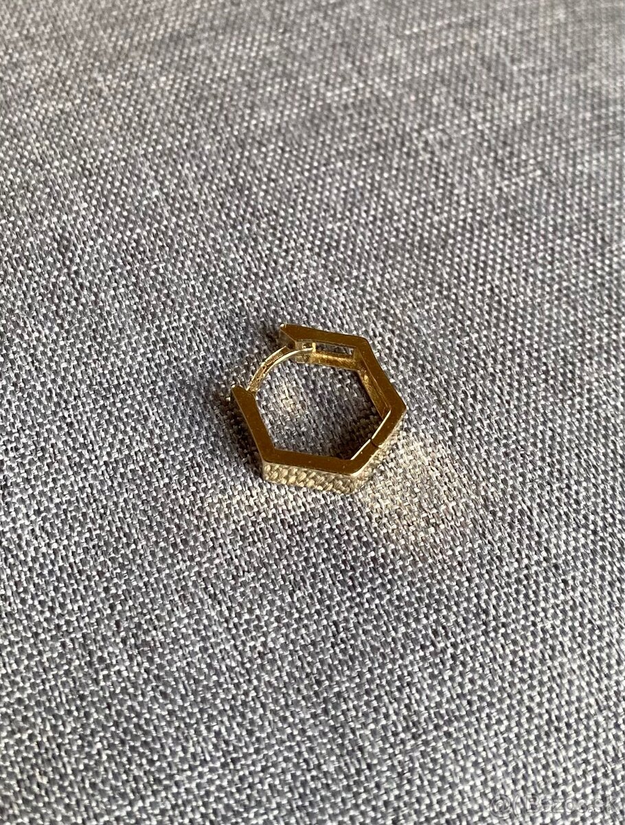 Zlatá náušnica, predám - 3