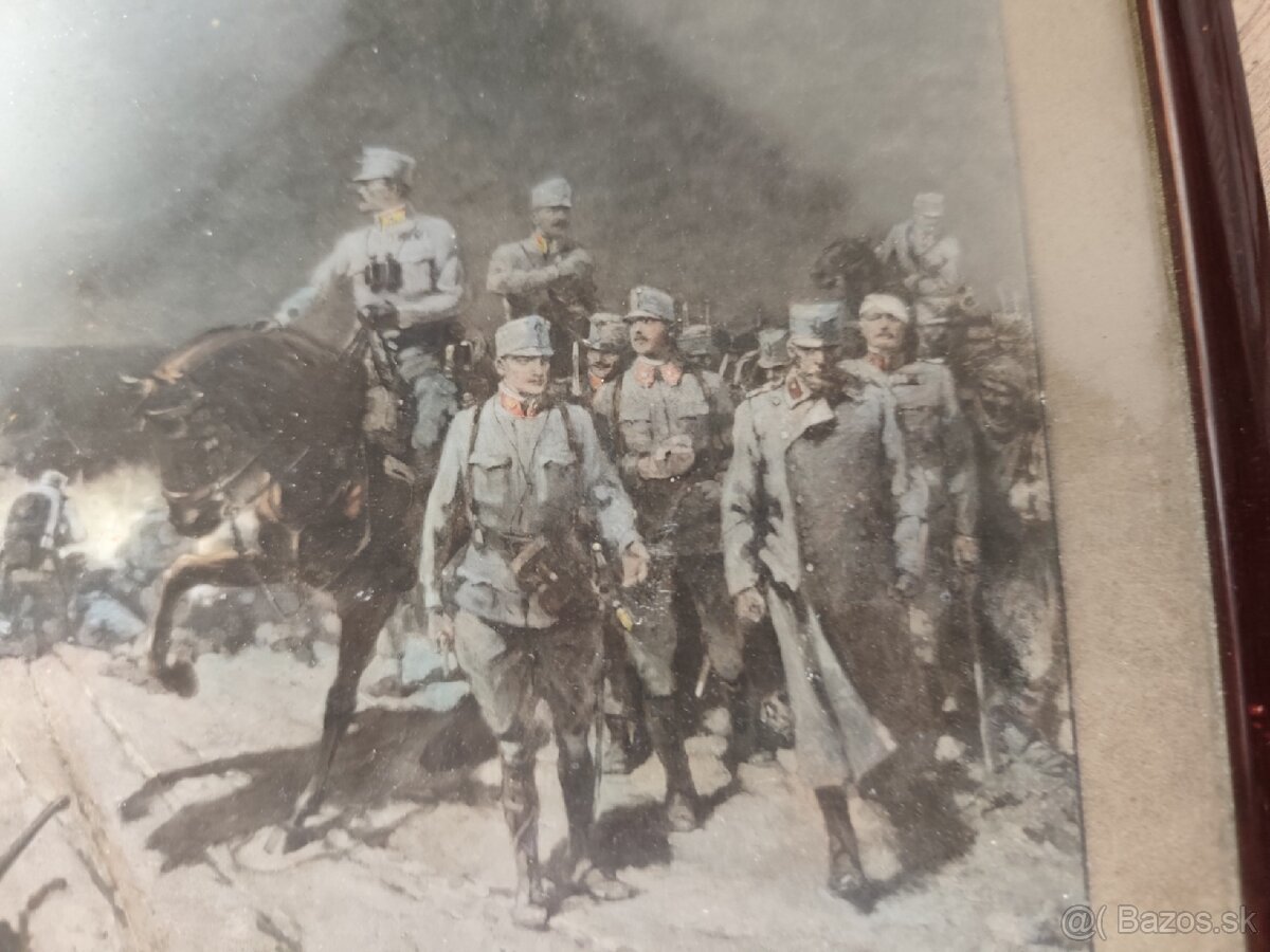 Obraz scéna z bitky 1914/18. - 3