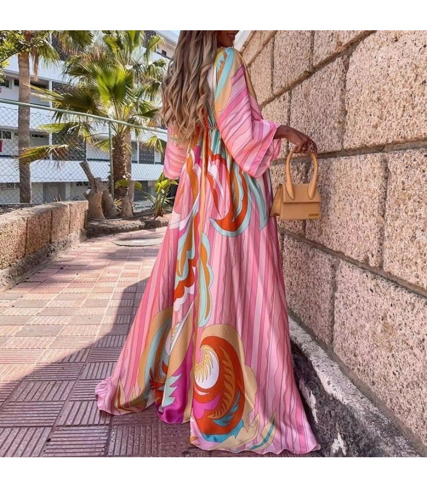 Letne maxi saty Beach - 3