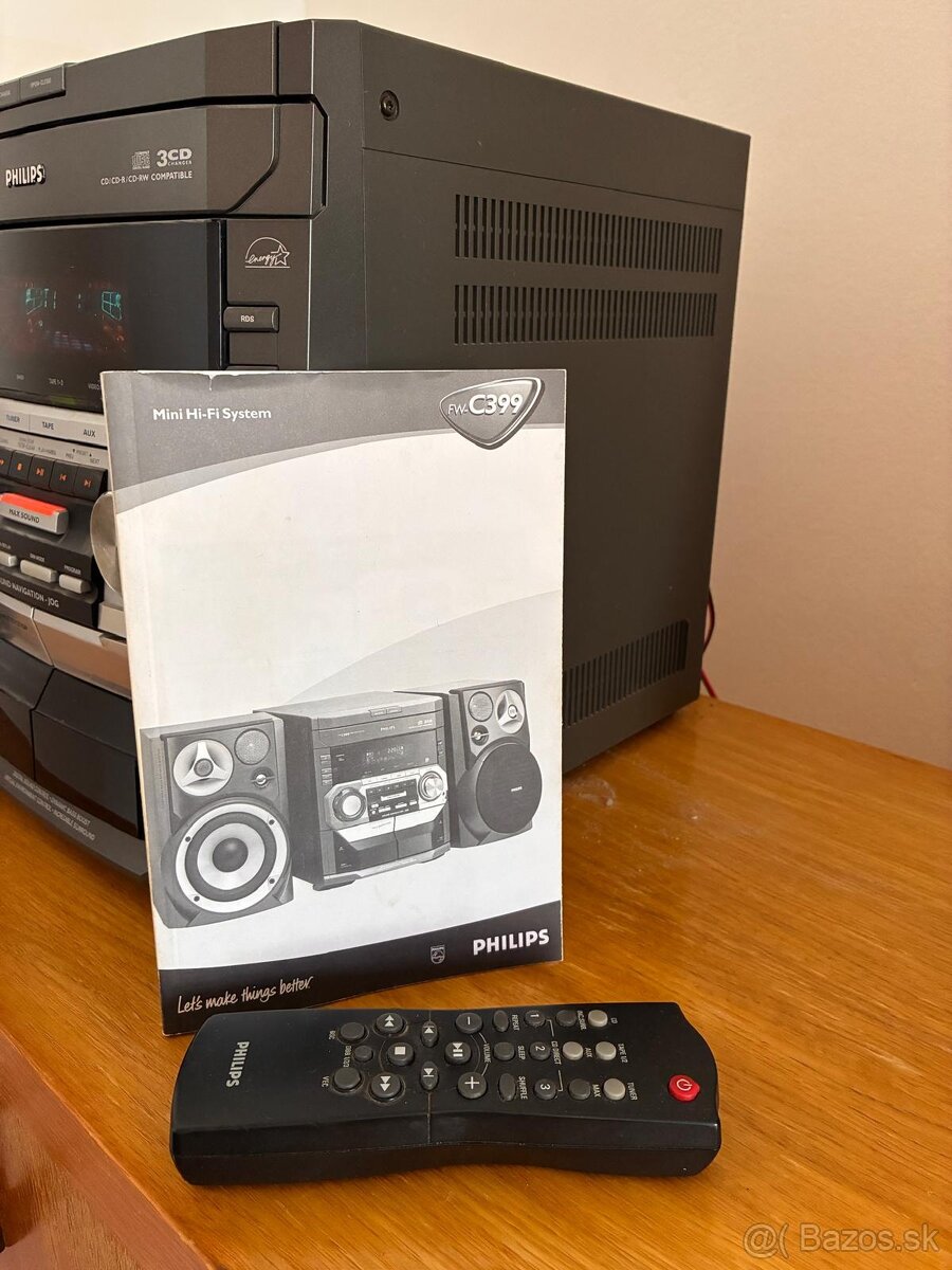 Hifi veža Philips FW-C399 - 3