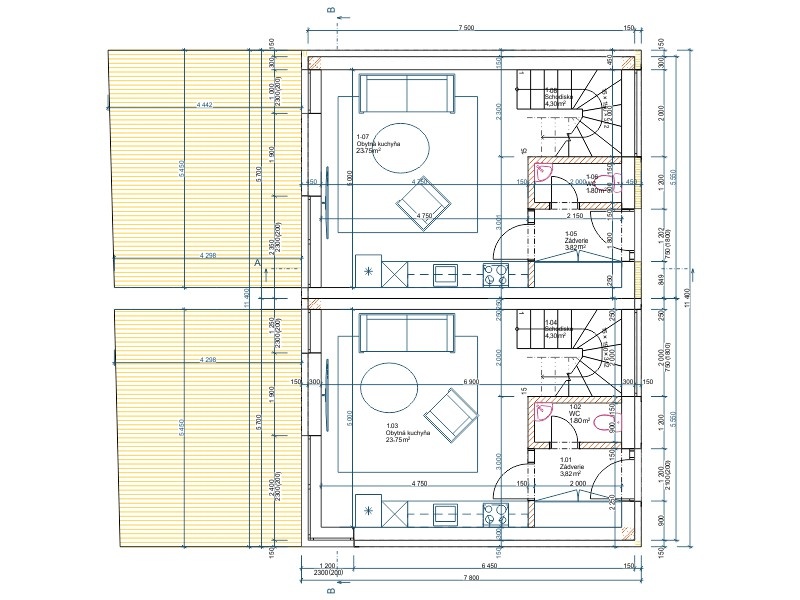 4 ÁR POZEMOK SO STAVEBNÝM POVOLENÍM V CENTRE MESTA - KOMENSK - 3