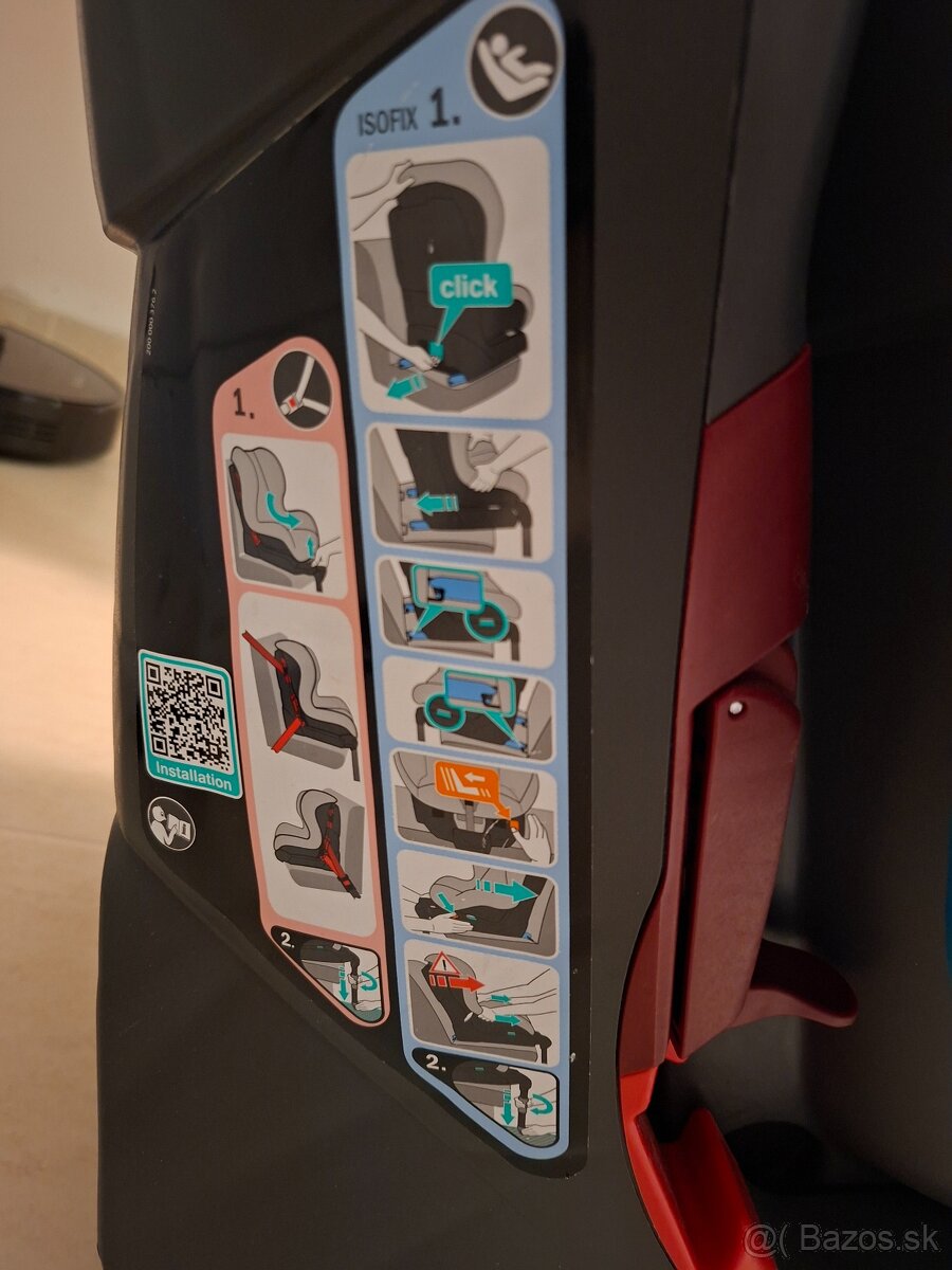 Autosedačka Britax Römer Safefix Plus 9-18kg - 3