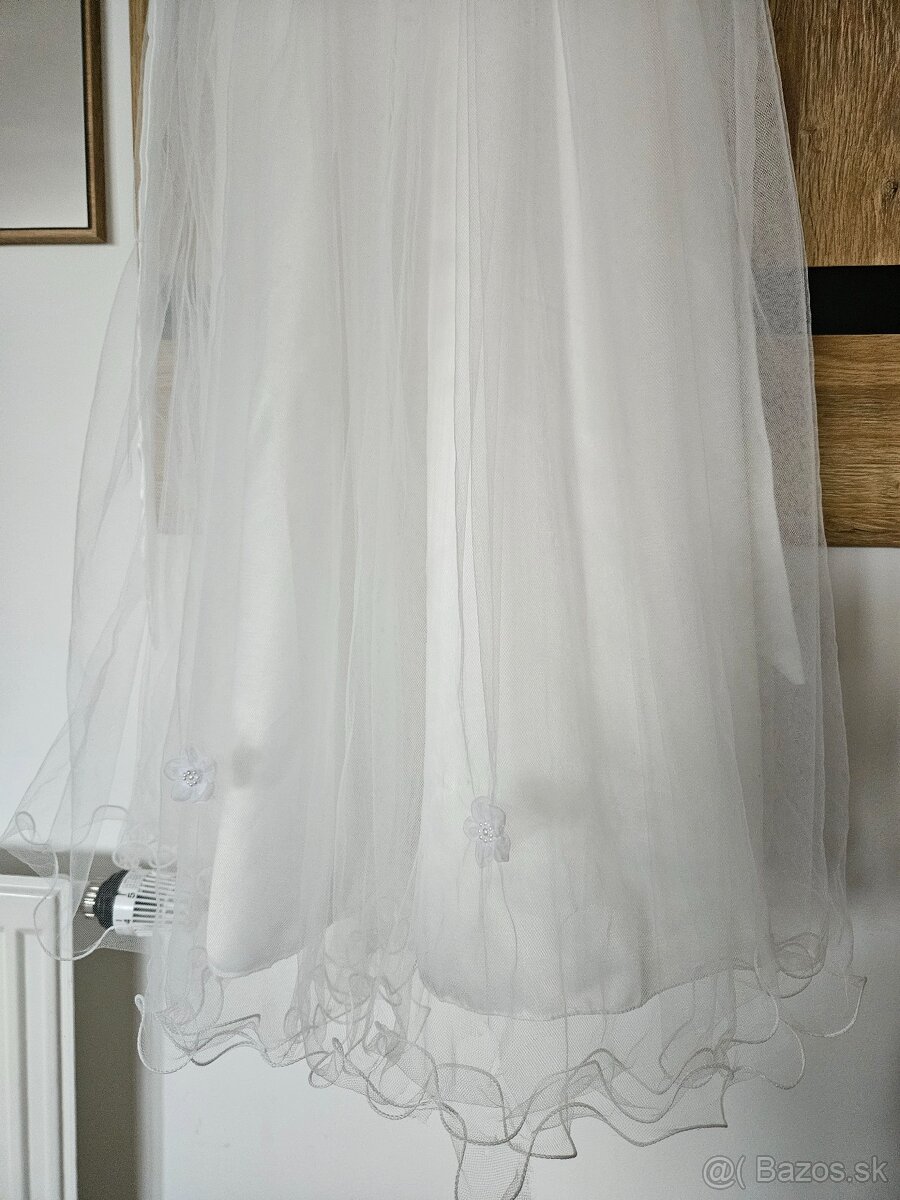 Šaty na 1. sv. prijímanie velk. 140 - 3