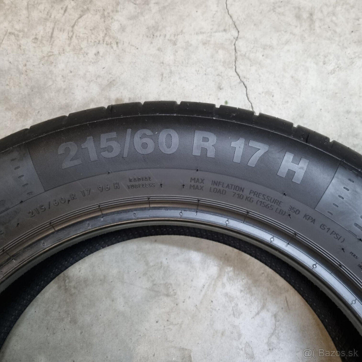 Letné pneumatiky 215/60 R17 CONTINENTAL - 3